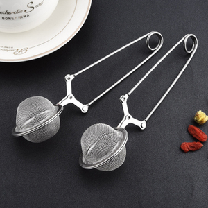 Bola de Té de Acero Inoxidable con Clip, Infusor de Té de Hierbas Reutilizable y Portátil - Product Image 4