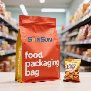 Custom Printing Plastic Food Packaging <b>Bag</b> <b>Zip</b> Lock Stand up Pouch <b>Bag</b> With Window for Banana Peanut Butter - Product Image 6