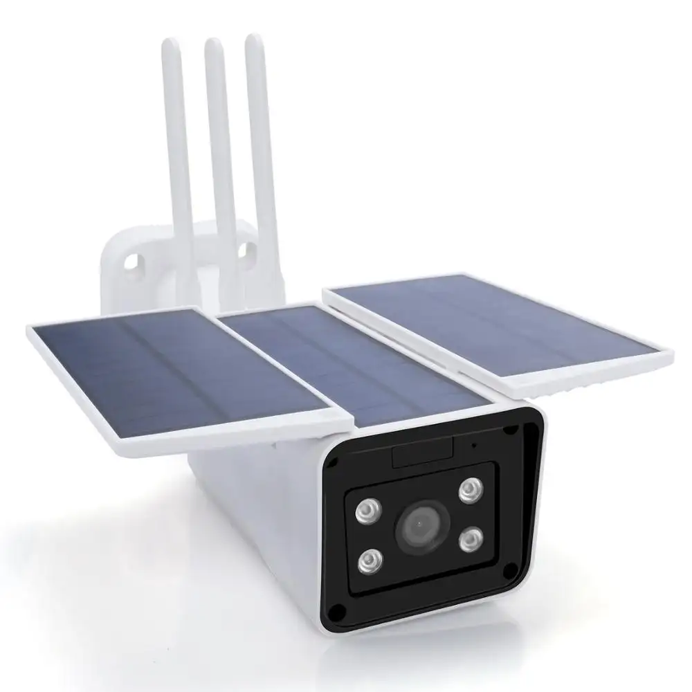 Best продажи солнечной энергии безопасности Открытый Беспроводной Smart камера Водонепроницаемый Ночь Версия Wi Fi Солнечный