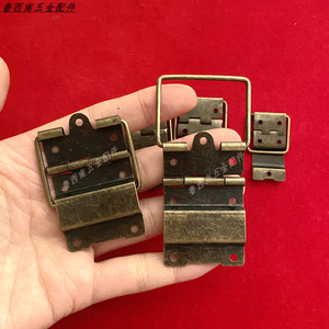Furniture Hinge Iron Surface Mount Traditional Design For Wooden Box Durable Hardware - Product Image 1