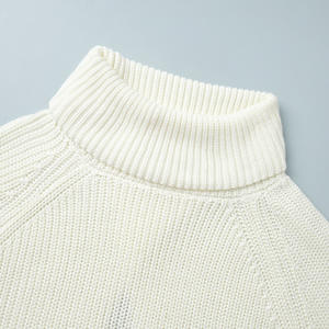 Maglione a collo alto 2025 <span class=keywords><strong>donna</strong></span> maglioncino bianco autunno crema maglioncino lavorato a <span class=keywords><strong>maglia</strong></span> maglioni Mujer - Product Image 5