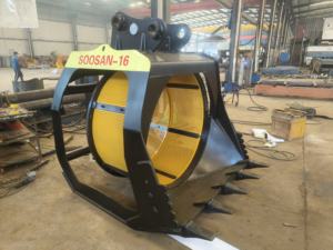 Godets de criblage de haute qualité, fabriqués en Chine, pour excavatrices de 5 à 40 tonnes, composants PLC essentiels, garantie 1 an, <span class=keywords><strong>avec</strong></span> rippeurs à trous de criblage - Product Image 6