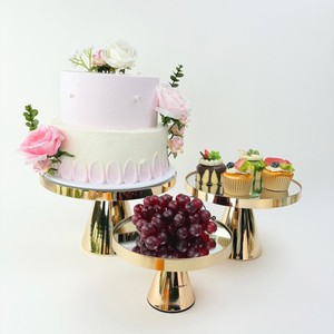 Soporte para Pasteles de 12 y 14 Pulgadas, Dorado, con Tapa, para Mesa de Postres, Bodas, Soportes para Cupcakes con Cúpula - Product Image 4