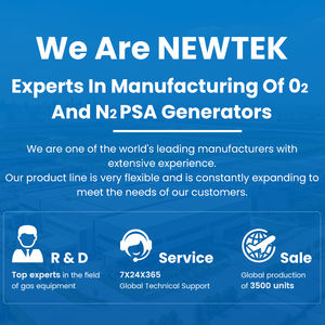 नवटेक 93%-99.5% ऑक्सीजन संयंत्र अनुकूलित ब्रांड उन्नत चिकित्सा 30nm 3/hpsa गैस उत्पादन औद्योगिक ऑक्सीजन जनरेटर - Product Image 6