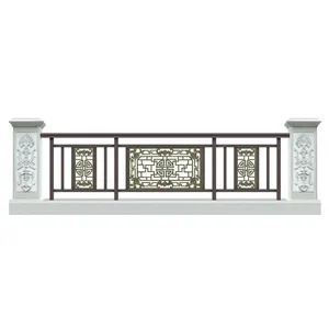 Fabriek Groothandel Chinese Stijl Leuningen Mooi Huis Grens Muur Baluster Reling