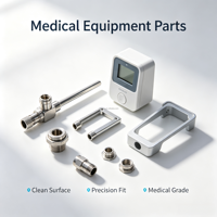Stainless Steel 304 CNC Machining Medical Hardware Parts Medical Testing Instrument Precision Components