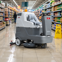 Balayeuse autoportée électrique 1255 mm certifiée CE avec aspiration des poussières, couleurs personnalisables, approvisionnement direct usine