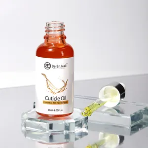 Pacchetto contagocce olio per cuticole BeiEn olio rivitalizzante in bottiglia Non tossico per la pelle idratante 100ml 50ml 30ml Logo etichetta personalizzata ODM & OEM