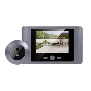 Caméra de surveillance cachée pour porte avec écran TFT de 2,8 pouces, batterie de 2000 mAh, détection de mouvement PIR, <span class=keywords><strong>vision</strong></span> <span class=keywords><strong>nocturne</strong></span> - Product Image 1