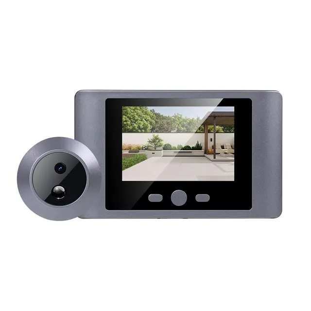 Hidden Peephole Camera Digital Door Viewer with 2.8 Inch TFT Screen 2000mAh Battery PIR Motion Detection Night Vision