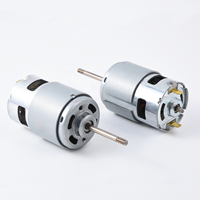 Moteur électrique DC 997, 100W, en acier inoxydable, aimant permanent, micro-vibration, 24V/12V, moteur électrique DC pour voiture de bébé