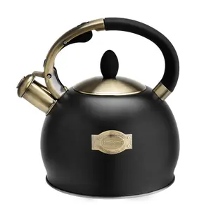 豪斯罗兰家庭酒店日常使用不锈钢平底吹口哨茶壶旅行