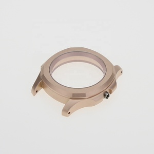 Boîtier de montre classique en acier inoxydable 316L de qualité supérieure avec couronne à vis et verre saphir, compatible avec les pièces SKX - Prix usine - Product Image 3