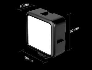 <span class=keywords><strong>VL49</strong></span> <span class=keywords><strong>ulanzi</strong></span> ไฟวิดีโอ LED สี RGB 2500K-9000K 800LUX แม่เหล็กกรอกข้อมูลขนาดเล็ก3 Cold SHOE 2000mAh ชนิด C ไฟกล้อง - Product Image 2