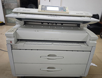 高效率理光 MP W5100 宽幅工程工作站单色打印机绘图仪打印扫描复印 CAD 图纸解决方案