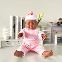 Poupée de simulation d'entraînement pour nounou post-partum et soins aux nourrissons, entièrement en silicone, modèle d'aide pédagogique pour l'enseignement des soins aux nourrissons, style occidental