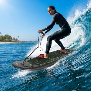 Planche de surf électrique en fibre de carbone, planche de surf motorisée haute vitesse, équipement de sports nautiques pour adultes pour la mer, le lac, la rivière - Product Image 2
