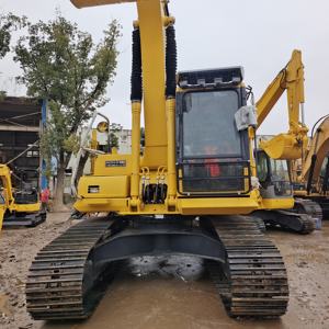 Komatsu รถตักตีนตะขาบ PC200-8ไฮดรอลิกมือสองสภาพดีประกอบด้วยปั๊มเครื่องยนต์ที่จำเป็นตลับลูกปืน PLC กระปุกเกียร์ - Product Image 3
