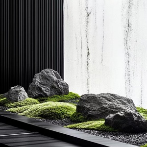 Đá trang trí cảnh quan trong nhà/ngoài trời thân thiện với môi trường, thiết kế tối giản cho vườn, hồ, công viên, khách sạn, biệt thự, tiểu cảnh đá. - Product Image 4