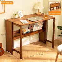 Ensemble de bureau et chaise pliables modernes pour étudiants, pour l'étude à domicile, table d'ordinateur, bureau d'étude simple pour enfants