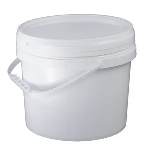 5L round bucket plastic jerry cans drum 5 KG paint pail