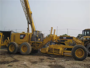 Utilisé pour Caterpillar 12H Motor Grader for Road Construction CAT 12H Motor Pump and Gearbox Included Container Shipping - Product Image 3