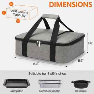 Cazuela Aislada para Alimentos con Capacidad de 5 Galones, Diseño Apilable para Picnic y Eventos Deportivos - Product Image 2