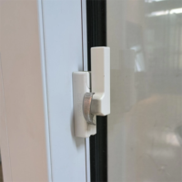 Ventanas Arqueadas Redondas de PVC, Abatibles, Vidrio Templado, Tamaño Personalizado, Decorativas para Paredes Exteriores de Villas