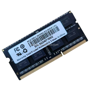 Mémoire RAM DDR3 8 Go 1600 MHz 1,5 V SODIMM pour ordinateur portable, <span class=keywords><strong>module</strong></span> de mémoire <span class=keywords><strong>DDR</strong></span>, fabriqué en Chine, mémoire RAM DDR3 pour ordinateur portable, capacité de mémoire 4 Go - Product Image 1