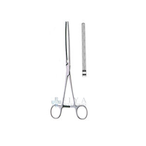 22cm En Acier Inoxydable Chirurgie Manuelle Soins Outils Médicaux Mâchoire Droite Intestinal Estomac Pinces Forceps Base Instruments Chirurgicaux - Product Image 2