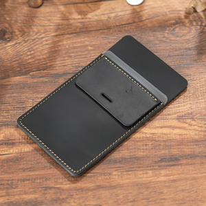 Étui à stylo en cuir médecin infirmière avec fermeture à glissière durable étanche poche portable manteau blanc porte-stylo multifonctionnel - Product Image 6