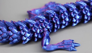Vashine 3D In Đầy Màu Sắc PLA Rồng Với Trứng Đồ Chơi Linh Hoạt Pha Lê Trang Trí 3D In Ấn Rồng Sưu Tập Trẻ Em Quà Tặng - Product Image 6