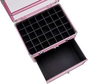 Custodia <span class=keywords><strong>per</strong></span> smalto <span class=keywords><strong>per</strong></span> <span class=keywords><strong>unghie</strong></span> con cassetto e divisori custodia da viaggio <span class=keywords><strong>per</strong></span> trucco Organizer <span class=keywords><strong>per</strong></span> cosmetici portatile valigia <span class=keywords><strong>per</strong></span> il trucco - Product Image 5