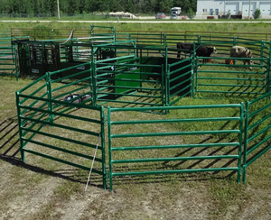 12 ft Heavy Duty mạ kẽm kim loại vòng bút gia súc corral chăn nuôi trang trại ngựa sân hàng rào di động tấm - Product Image 5