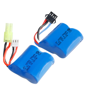 Baterai Isi Ulang Li-ion Great Power <span class=keywords><strong>18350</strong></span> 7.4V 700mAh untuk Mainan Kendaraan Listrik Helikopter - Product Image 2