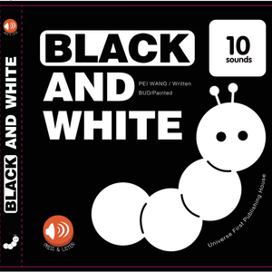 Ensemble de livres sonores d'apprentissage précoce Stock Design, couleurs noir et blanc, chiffres, 3 livres interactifs en carton, commande directe - Product Image 1