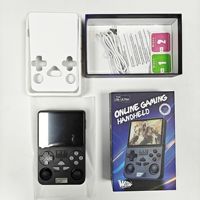 Nouvelle console de jeu portable rétro J36Ultra, système Linux, écran IPS de 4,0 pouces, console de jeu de poche portable, 64 Go, plus de 20 000 jeux classiques