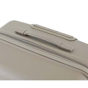 Set di valigie in alluminio leggero 3 pezzi Beige rosa verde TSA Spinner con chiusura a cerniera con chiusura a cerniera per uso aeroportuale - Product Image 3