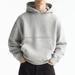 Surdimensionné Printemps Streetwear Sweat à capuche lourd Personnalisé recadrée Designer Hoodie Hommes Blanc Coton Baggy Hoodie Fabricants - Product Image 1