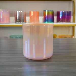 Set di Ciotole Sonore in Cristallo di Quarzo <span class=keywords><strong>Alchemico</strong></span> per Terapia del Suono HF, Ciotole Sonore in Cristallo Aurora con Colori Chakra Sfumati per Meditazione - Product Image 6