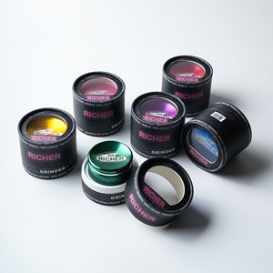 Premium <b>Grinder</b> Packaging Tube Custom Printed Cylinder Case for <b>Herb</b> <b>Grinder</b> - Product Image 5