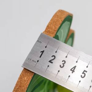 Haute qualité en forme de feuille Bulletin mémo Message liège conseil décoratif suspendu broche conseil en bois <span class=keywords><strong>avis</strong></span> mur signes bois artisanat - Product Image 5