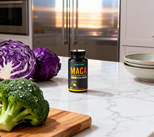 OEM/ODM Orgânica <span class=keywords><strong>Maca</strong></span> Root Pó Cápsulas 1500 mg com Suplemento Extrato de Raiz <span class=keywords><strong>Maca</strong></span> para Homens e Mulheres - Product Image 4