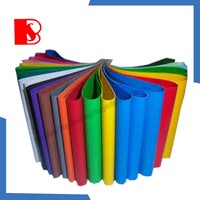 Bâches en PVC enduit imperméables pour la construction temporaire, les tentes de camping, les installations de stockage, les couvertures de chargement et les activités de camping - Tissu tissé