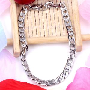 สร้อยข้อมือผู้ชายแบบไมอามีคิวบันลิงค์ ทำจากทองเหลือง 18k และสแตนเลสสตีล - Product Image 6