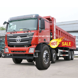 Camion benne Foton 8x4 Euro 2 Diesel neuf avec moteur 375 ch, capacité 11-20T, conduite à gauche, caméra arrière, prix bas, bon état - Product Image 2
