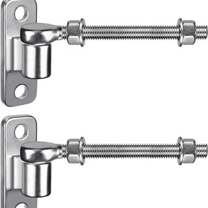 บานพับประตูสแตนเลสแบบเจโบลท์ ขนาด 6 8 10 นิ้ว ชุดวัสดุ 304 ตัวหนีบยกสำหรับใช้งานทั่วไป - Product Image 1