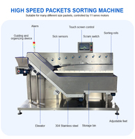 Machine de tri et de comptage de petits sacs HANNPRO Focus Machinery, convoyeur automatique, trieuse de sachets de collations