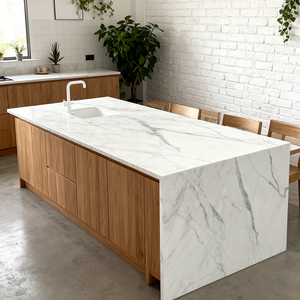 سطح طاولة من الكوارتز الصناعي الرمادي النقي بسعر الجملة من المصنع لعام 2025 - Product Image 3