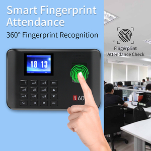 Employee Biometric Fingerprint Time Attendance USB Office Check-in Time <strong>Clock</strong> in for 2.4&quot; Screen I60 Attendance System - Product Image 3